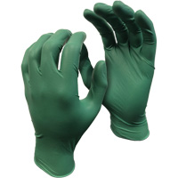 5559PF Green Monkey Gloves, Small, Nitrile, 4-mil, Powder-Free, Green Nassau Supply