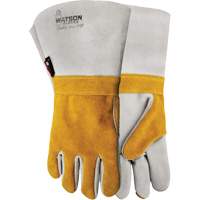 1034 Wopper Welding Gloves, Split Cowhide, Size 10 Nassau Supply
