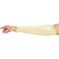 Manchons r&eacute;sistants aux coupures Contender, Aramide, 18", ASTM ANSI niveau A4/EN 388 niveau 5, Beige Nassau Supply