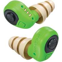 Bouchons d'oreilles &eacute;lectroniques Peltor, Sans cordon, Paire - Boîtier en plastique, 23 dB NRR, Grand/Moyen/Petit Nassau Supply
