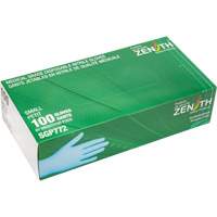 Gants jetables de calibre m&eacute;dical r&eacute;sistants &agrave; la perforation, Petit, Nitrile, 4,5 mils, Sans poudre, Bleu, Classe 2 Nassau Supply