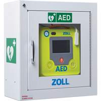 Standard Surface-Mounted AED Wall Cabinet, Zoll AED 3™ For, Non-Medical SGP849 | Nassau Supply