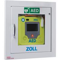 Fully-Recessed AED Wall Cabinet, Zoll AED 3™ For, Non-Medical SGP851 | Nassau Supply
