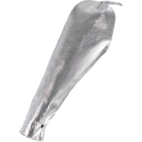 Welder's Heat Resistant Sleeves, 18", Aluminized Kevlar<sup>®</sup>, Silver SGQ202 | Nassau Supply