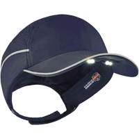 Skullerz<sup>®</sup> 8965 Lightweight Bump Cap Hat with LED Lighting, Navy Blue SGQ310 | Nassau Supply