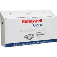 Uvex<sup>®</sup> Clear<sup>®</sup> Plus Disposable Lens Cleaning Station, Cardboard, 16" L x 3.19" D x 9.25" H SGQ557 | Nassau Supply