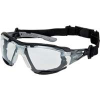 Z2900 Series Safety Glasses with Foam Gasket, Clear Lens, Anti-Scratch, ANSI Z87+/Meets/Exceeds CSA Z94.3 Nassau Supply