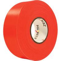 Flagging Tape, 1.1875" W x 164' L, Fluorescent Orange SGQ805 | Nassau Supply