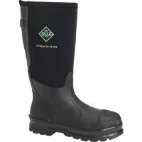 Men's Chore Classic Wide Calf Boots, Rubber, Steel Toe, Size 5 SGR113 | Nassau Supply