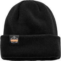 Tuque en tricot c&ocirc;tel&eacute; avec fermeture &agrave; glissi&egrave;re N-Ferno, Taille unique, Noir Nassau Supply