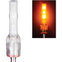 Tiges de s&eacute;curit&eacute; avec lumi&egrave;re DEL tr&egrave;s visibles Safety Whip Nassau Supply
