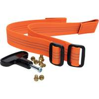 Crampons et sangles de rechange en laiton pour crampons &agrave; glace Midcleat Nassau Supply