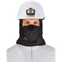 N-Ferno<sup>®</sup> 3-Layer Winter Hard Hat Liner with Mouthpiece, Fleece Lining, One Size, Black SGR418 | Nassau Supply