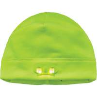 Bonnet N-Ferno &agrave; lumi&egrave;res DEL, Taille unique, Vert lime haute visibilit&eacute; Nassau Supply