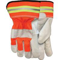 Gants d'ajusteur Flashback, Grand, Paume en Cuir fleur de buffle Nassau Supply