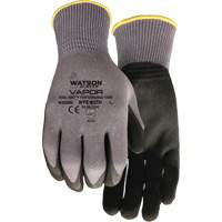 Stealth Vapour Coated Gloves, Small, Foam PVC Coating, 15 Gauge, Nylon Shell Nassau Supply
