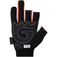 Gants de cadreurs avec doigts d&eacute;couverts Clutch Gear, Paume Synth&eacute;tique, Taille Petit Nassau Supply