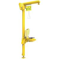 Halo Heat Trace Shower & Eye/Face Wash Unit, Pedestal Nassau Supply