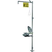Halo Shower & Eye/Face Wash Unit, Pedestal Nassau Supply