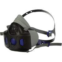 Respirateur r&eacute;utilisable &agrave; demi-masque s&eacute;rie HF-800 Secure Click, Silicone, Grand Nassau Supply
