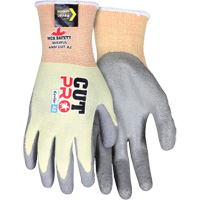 Cut Pro<sup>®</sup> Cut Resistant Coated Gloves, Size 2X-Large, 15 Gauge, Polyurethane Coated, Kevlar<sup>®</sup> Shell, ASTM ANSI Level A2 SGT430 | Nassau Supply