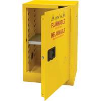 Armoire pour produits inflammables, 12 gal., 1 Porte(s), 23" La x 35" h x 18" p Nassau Supply