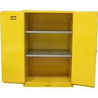 Flammable Storage Cabinet, 90 Gal., 2 Door, 43" W x 66" H x 34" D SGU586 | Nassau Supply