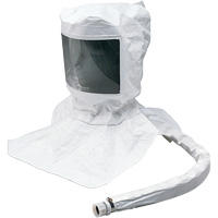 Replacement Tyvek<sup>®</sup> Maintenance Free Hood Assembly with Suspension, Universal, Soft Top, Single Shroud SGU785 | Nassau Supply