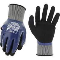 Gants de travail SpeedKnit Shield C4, Taille Petit/7, Calibre 18, Rev&ecirc;tement Nitrile, Enveloppe en Nylon/Spandex, ASTM ANSI niveau A4/EN 388 niveau C Nassau Supply