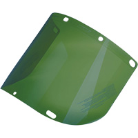 Dynamic™ Formed Faceshield, Polycarbonate, Green Tint SGV637 | Nassau Supply