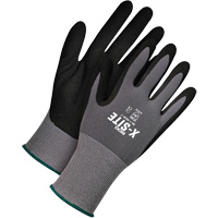 X-Site Lightweight Coated Gloves, 8, Nitrile Coating, 15 Gauge, Nylon/Lycra&reg; Shell Nassau Supply