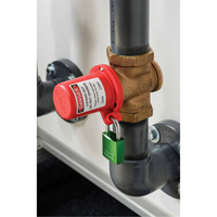 Drinking Fountain Safety Cover & Plug Valve Lockout, Valve/Water Tap Kit Nassau Supply