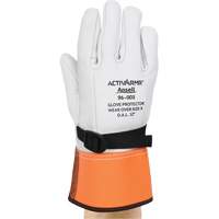 Gants de protection en cuir pour haute tension 96-003, Taille 8, 12" lo Nassau Supply