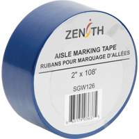 Aisle Marking Tape, 2" x 108', PVC, Blue SGW126 | Nassau Supply
