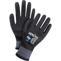 ZX-30° Premium Coated Gloves, Medium, Foam PVC Coating, 15 Gauge, Nylon Shell SGW880 | Nassau Supply