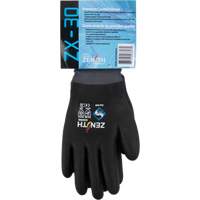 ZX-30° Premium Coated Gloves, Large, Foam PVC Coating, 15 Gauge, Nylon Shell SGW881 | Nassau Supply