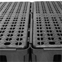 Black Diamond Low Profile Spill Pallet, 25.5 US gal. Spill Capacity, 49" x 24" x 6.5" Nassau Supply