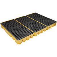 Low Profile Spill Pallet, 76.5 US gal. Spill Capacity, 72" x 49" x 6.5" Nassau Supply