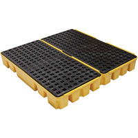 Low Profile Spill Pallet, 51 US gal. Spill Capacity, 49" x 48" x 6.5" Nassau Supply