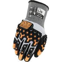 Gants antichocs r&eacute;sistants aux coupures SpeedKnit M-Pact, Taille 7/Petit, Calibre 18, Rev&ecirc;tement Nitrile, Enveloppe en PEHP/Tungst&egrave;ne, ASTM ANSI niveau A5/EN 388 niveau E Nassau Supply