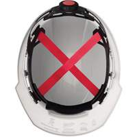 Front Brim Hardhat, Meets CSA Type 1, Ratchet Suspension, Non-Vented Nassau Supply