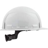 Front Brim Hardhat, Meets CSA Type 1, Ratchet Suspension, Non-Vented Nassau Supply