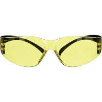 SecureFit 100 Series Safety Glasses, Amber Lens, Anti-Fog/Anti-Scratch, ANSI Z87+/Meets/Exceeds CSA Z94.3 Nassau Supply
