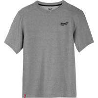 T-shirt de travail hybride, Hommes, Petit, Gris Nassau Supply