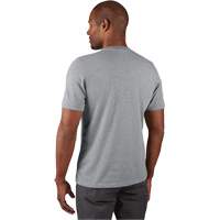 T-shirt de travail hybride, Hommes, Petit, Gris Nassau Supply