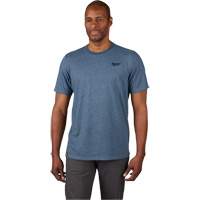 T-shirt de travail hybride, Hommes, Petit, Bleu Nassau Supply