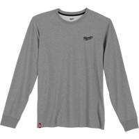 T-shirt de travail hybride, Hommes, Petit, Gris Nassau Supply