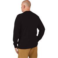 T-shirt de travail hybride, Hommes, Petit, Noir Nassau Supply