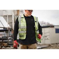 T-shirt de travail hybride, Hommes, Petit, Noir Nassau Supply