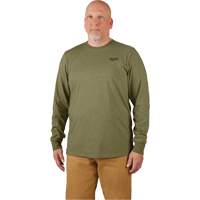T-shirt de travail hybride, Hommes, Petit, Vert Nassau Supply